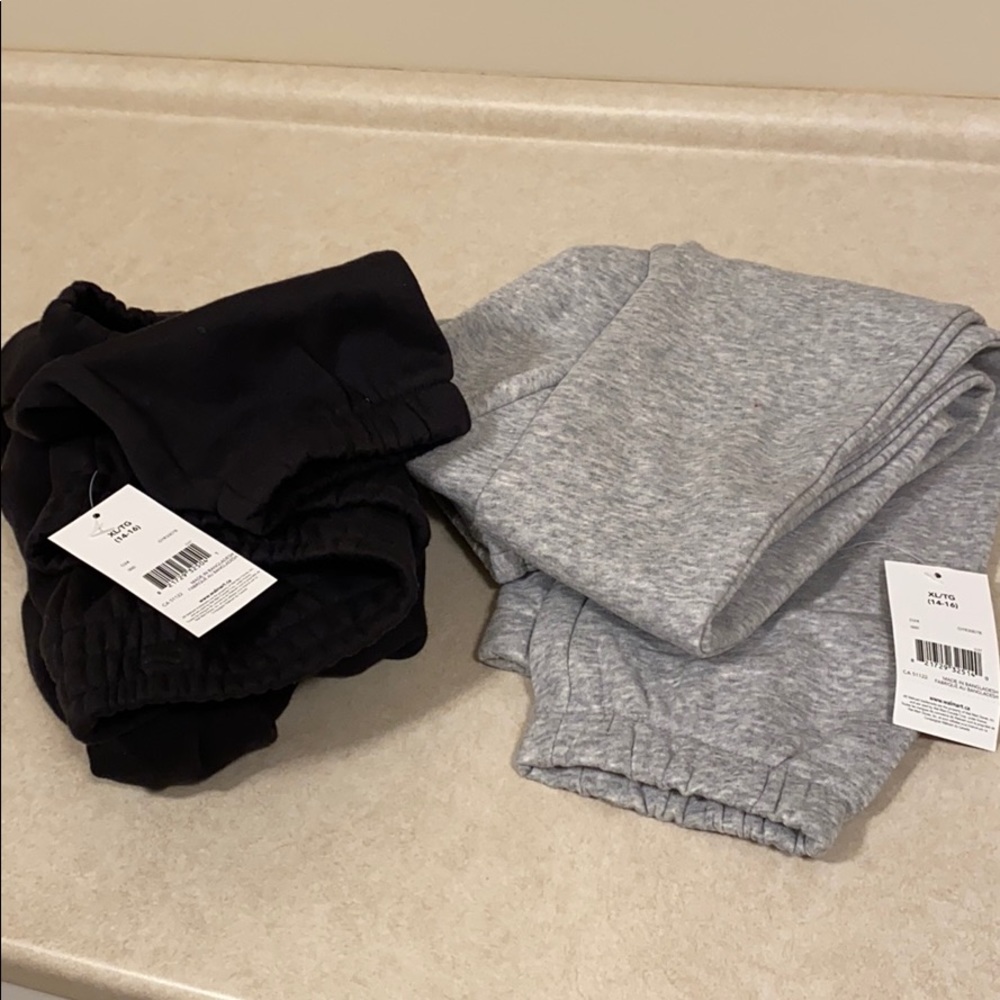 Two pairs of sweatpants